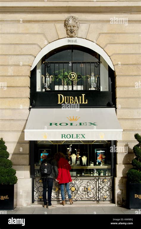 ‭Dubail Boutique‬ in 21 Place Vendôme 75001 Paris France.